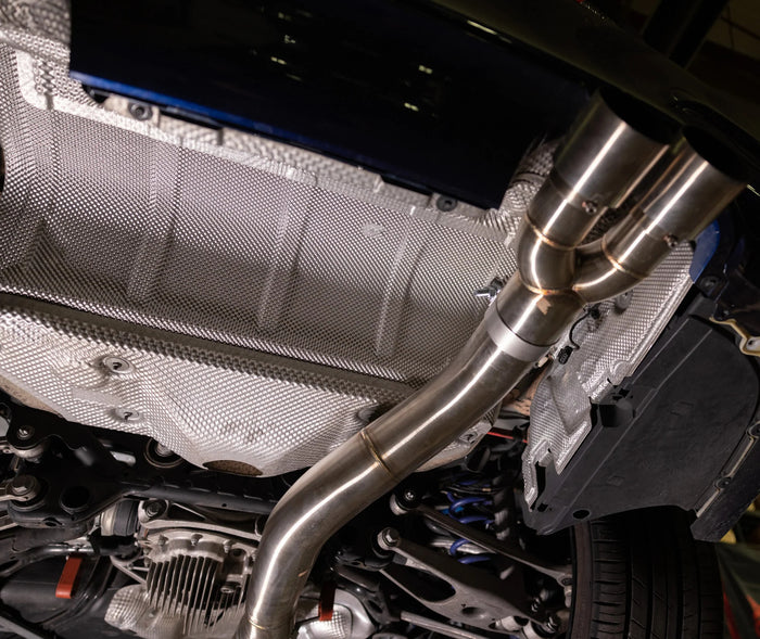 S55 SINGLE EXIT EXHAUST – alternate view