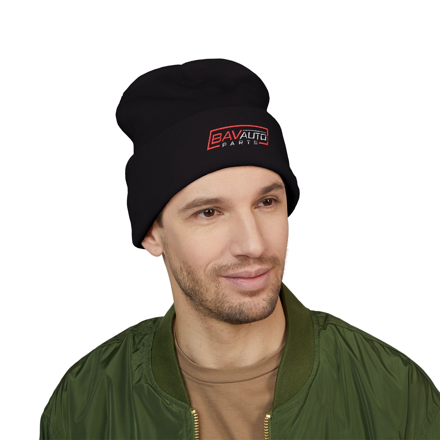 BAV Auto Parts Embroidered Beanie