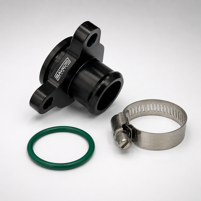 Billet Aluminum Coolant Flange Kit "Mickey Mouse" N5X