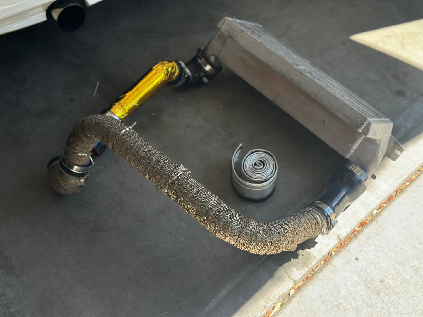 Custom N52/N51 Intercooler kit for ESS G1 Supercharger