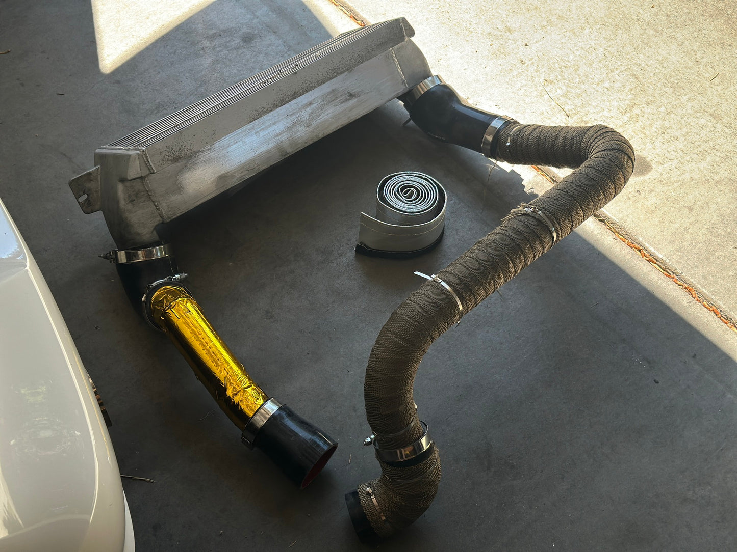 Custom N52/N51 Intercooler kit for ESS G1 Supercharger