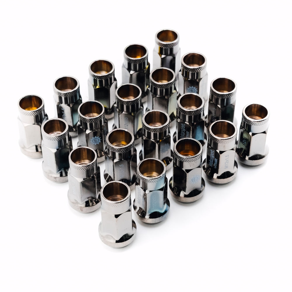 12x1.5 Deep Socket Race Lug Nut Set