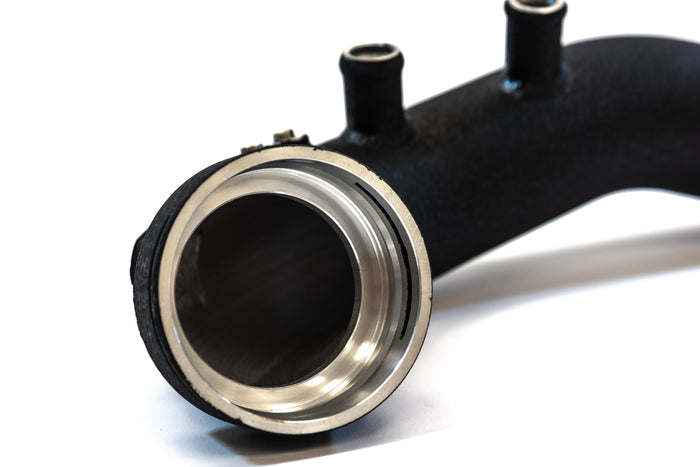 N54 CHARGE PIPE - OEM DV's – alternate view