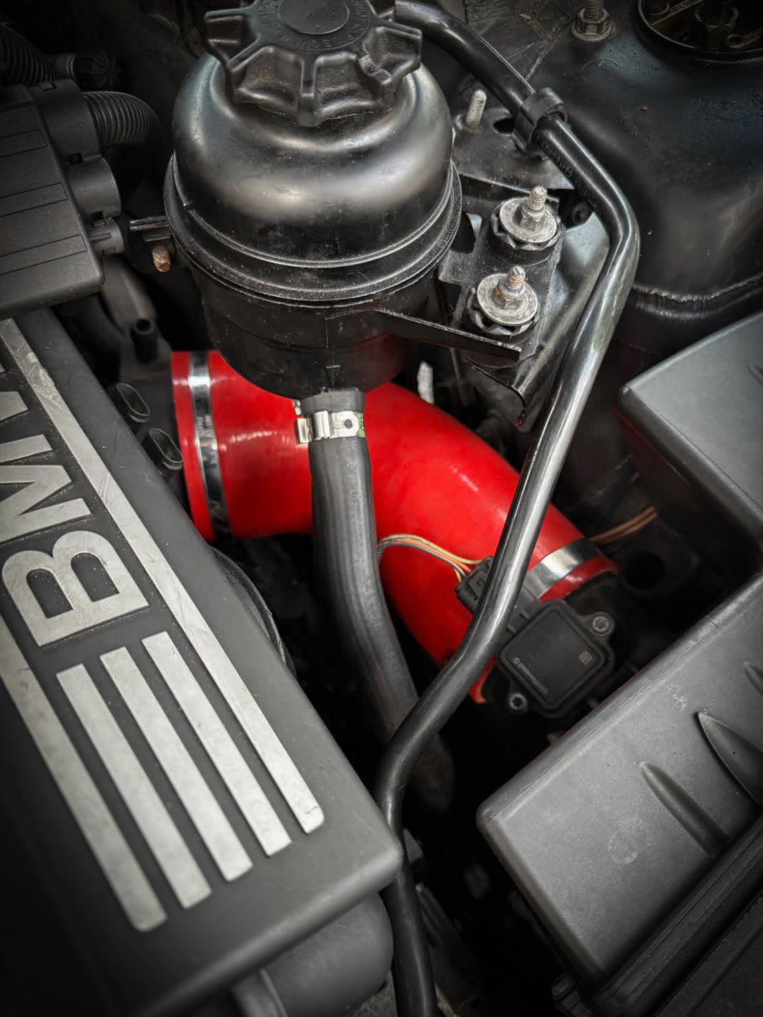 N52 N51 Silicone Intake Boot (Intake Resonator Delete)