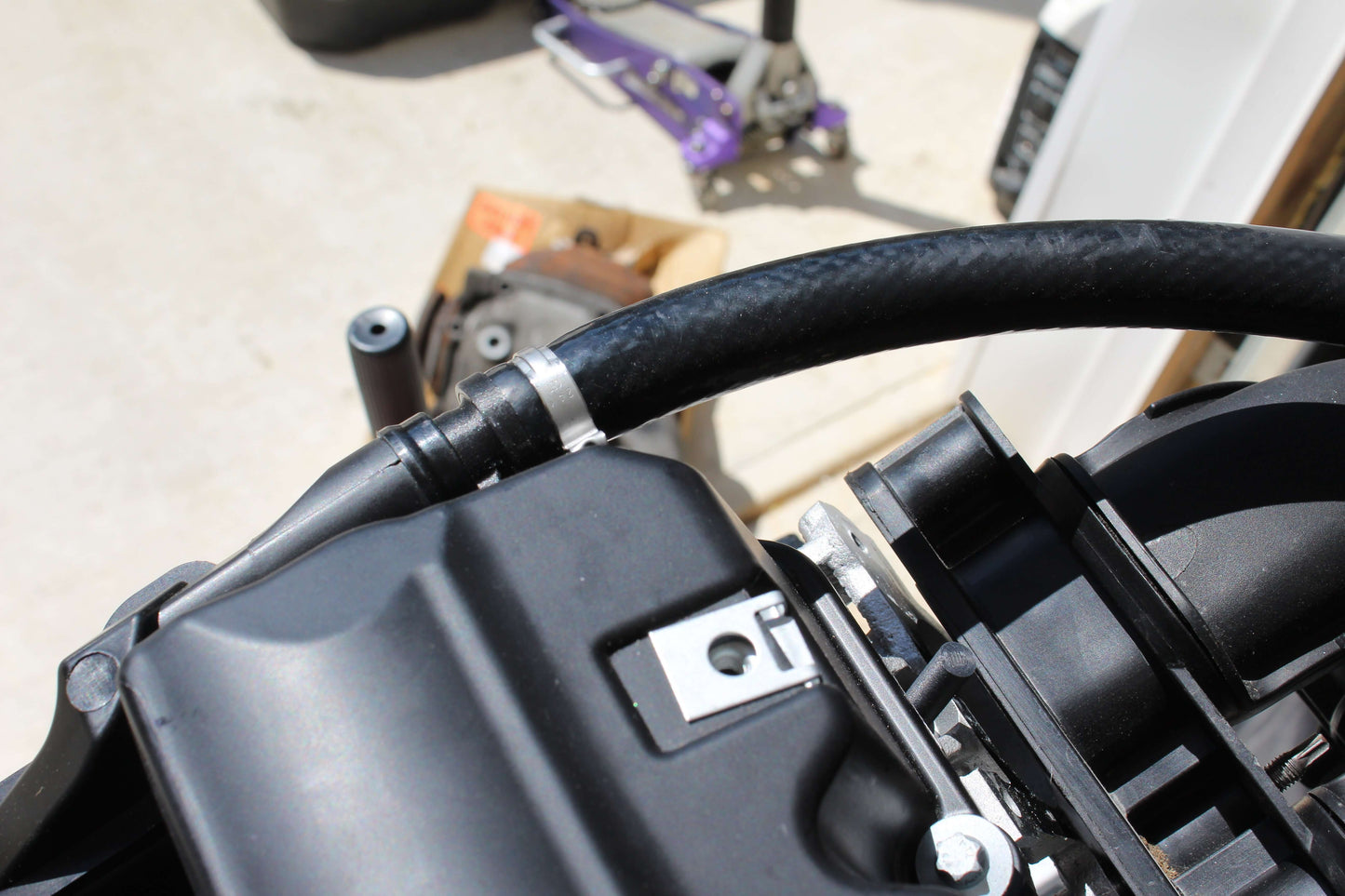 N52 PCV Hose AN Adapter