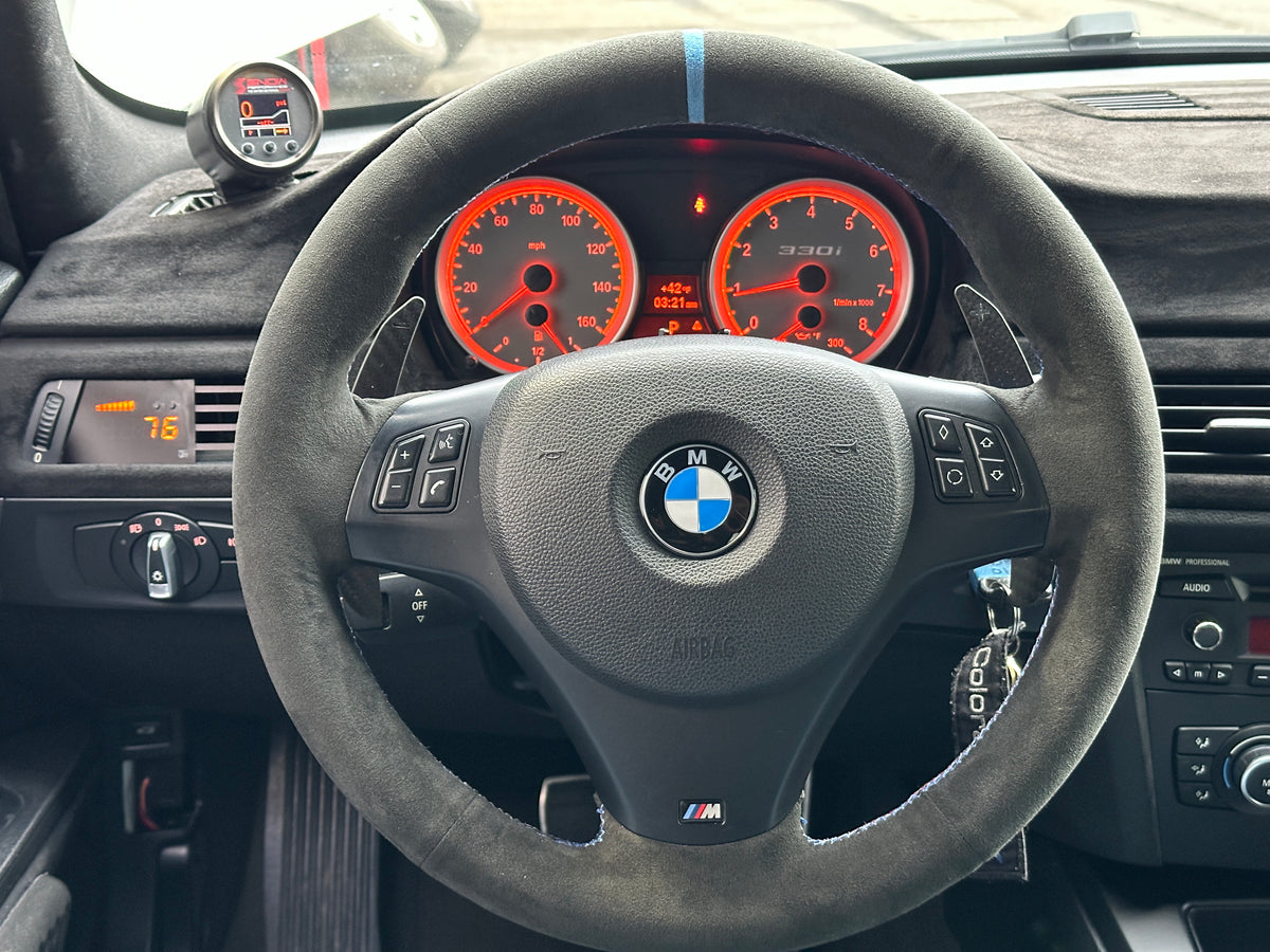 Carbon Fiber Magnetic Paddle Shifters – E90/E92 Pre-LCI (2006–2008)
