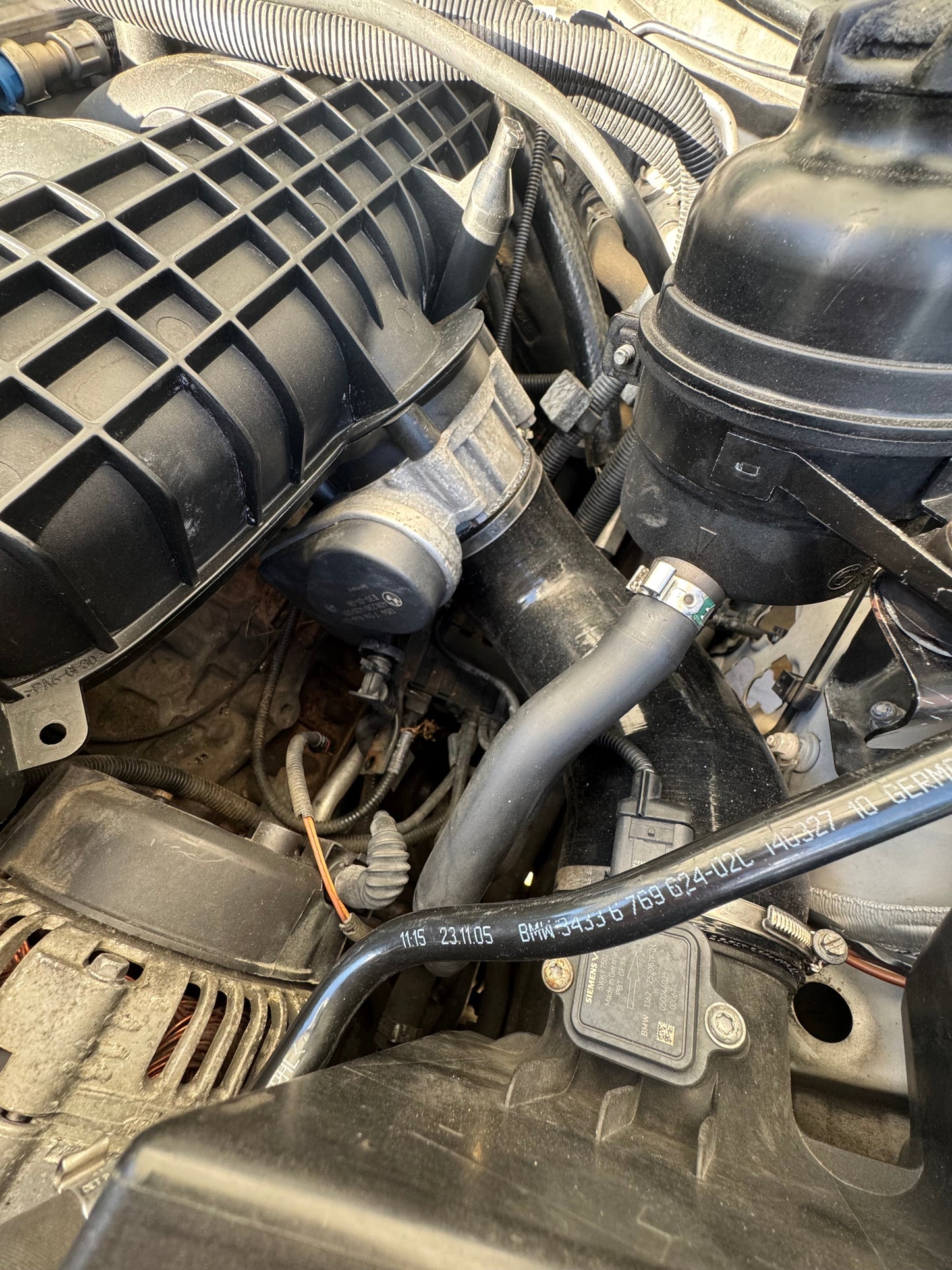 N52 to N54 Intake Boot