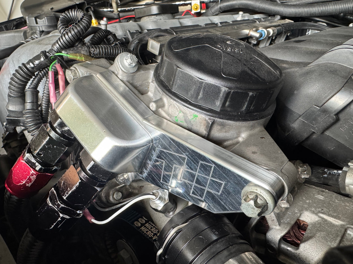 N54 Oil Cooler Adapter Plate -10an