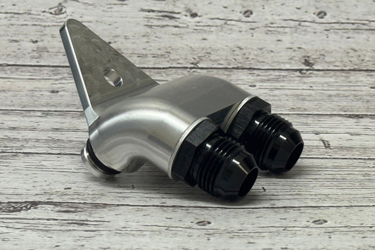 8hp Oil Cooler Line Adapter with 8an fittings