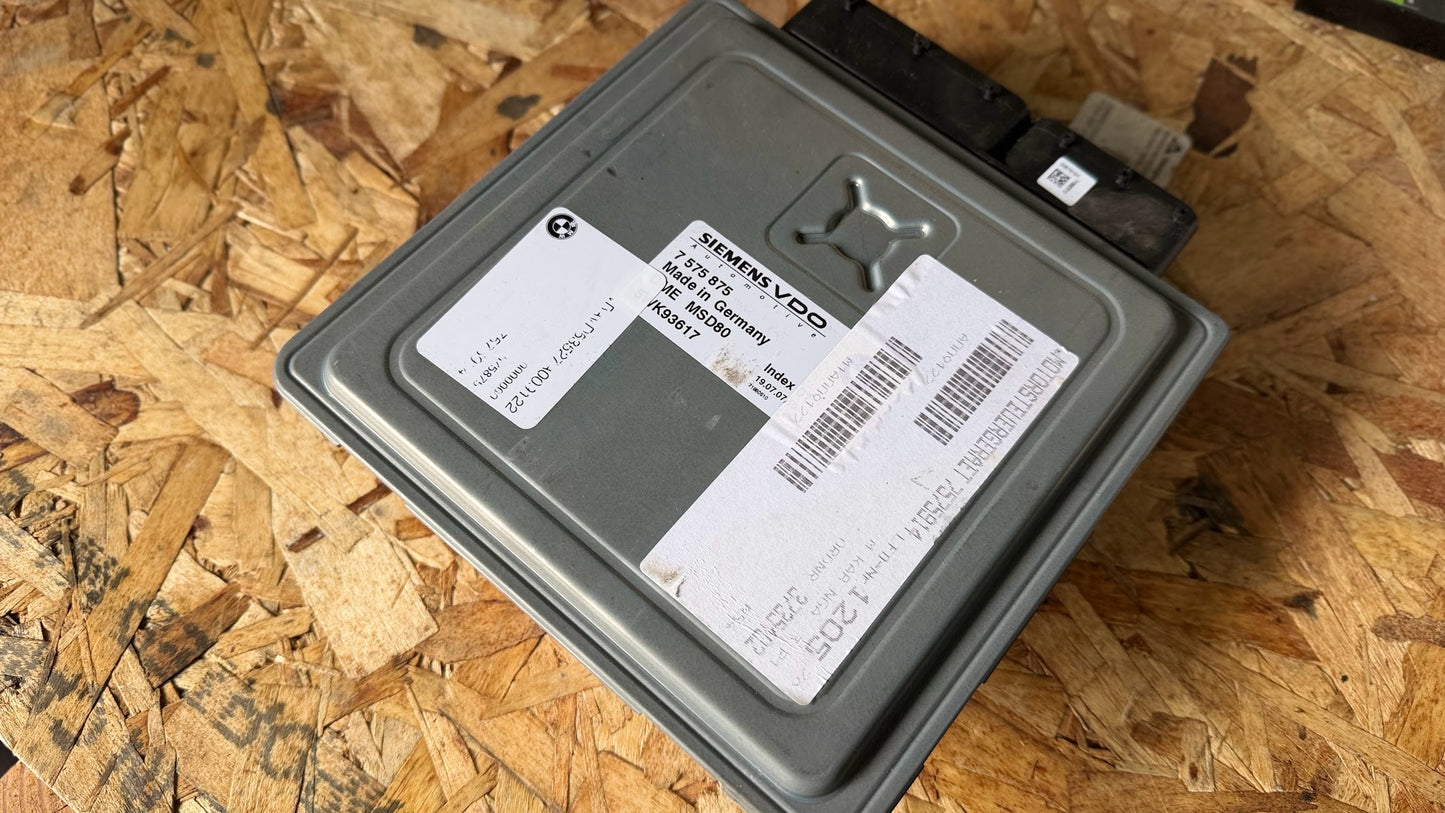 MSD80 N54 DME 335i