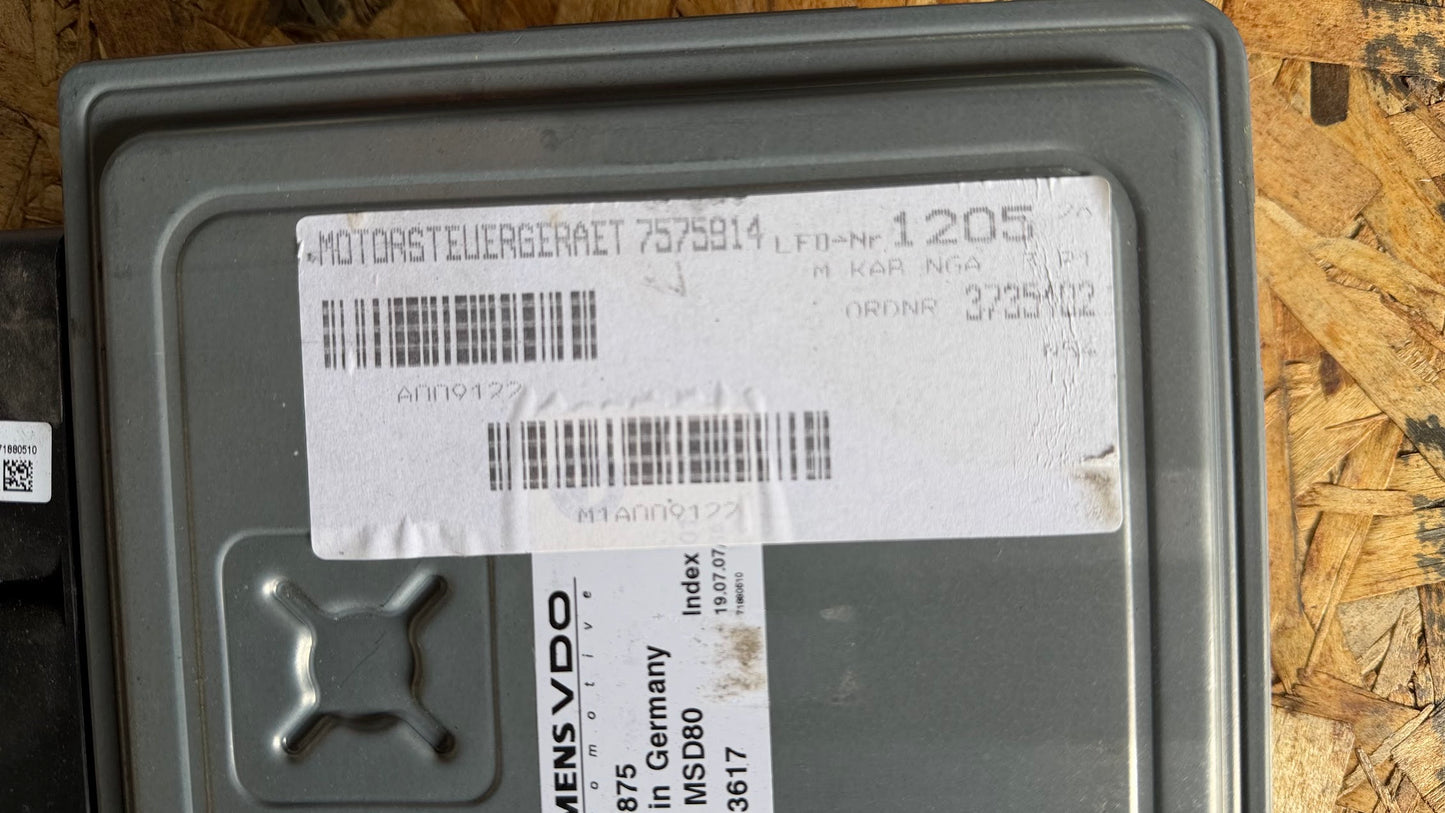 MSD80 N54 DME 335i