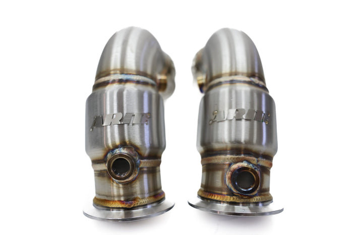 BMW N63/N63TU 3" Catted Downpipes – alternate view