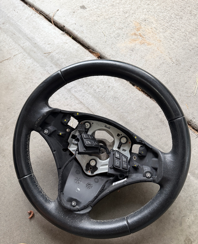 Used E90 E92 E93 Sport Steering wheel w/ Paddle Cutouts