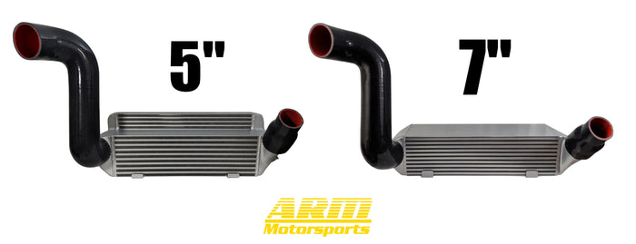 N54/N55 5" AND 7" FMIC HOSE UPGRADE – alternate view